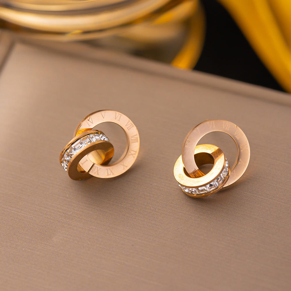 Roman Diamond Jewelry Set β 18K Gold