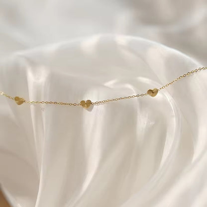 18k Gold-Plated Stainless Steel Choker Necklace