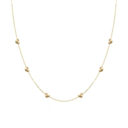 18k Gold-Plated Stainless Steel Choker Necklace