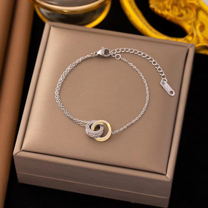 Roman Diamond Jewelry Set – 18K Gold